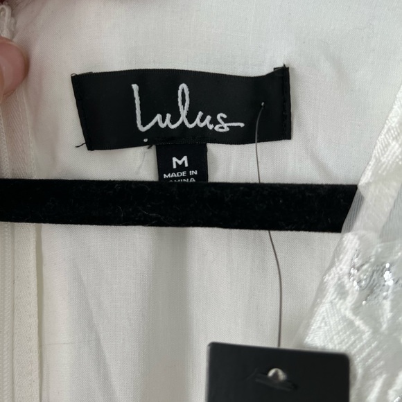 All I Ever Need White Floral Jacquard Mini Skater Dress - Picture 8 of 16